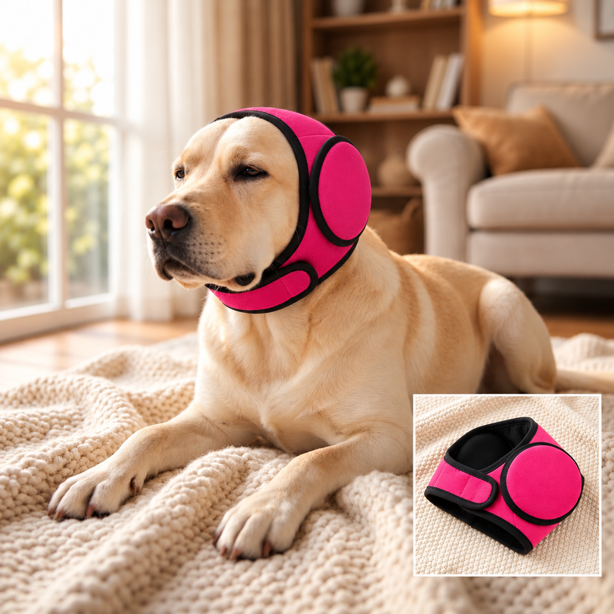 PawMuffs Calming Ear Wrap